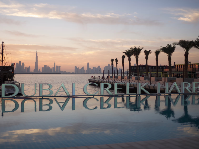 Dubai Creek & Abra Ride on a Dubai city tour with Homeland Travel Agency
